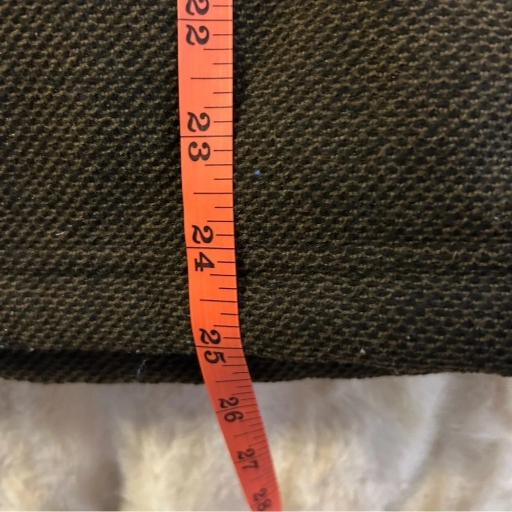 Orvis Men's Dark Brown/Olive Sherpa-lined 1/4 Zip Pullover